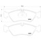 Pagid Brakes Disc Brake Pad, 355014401 355014401 - alternate 4